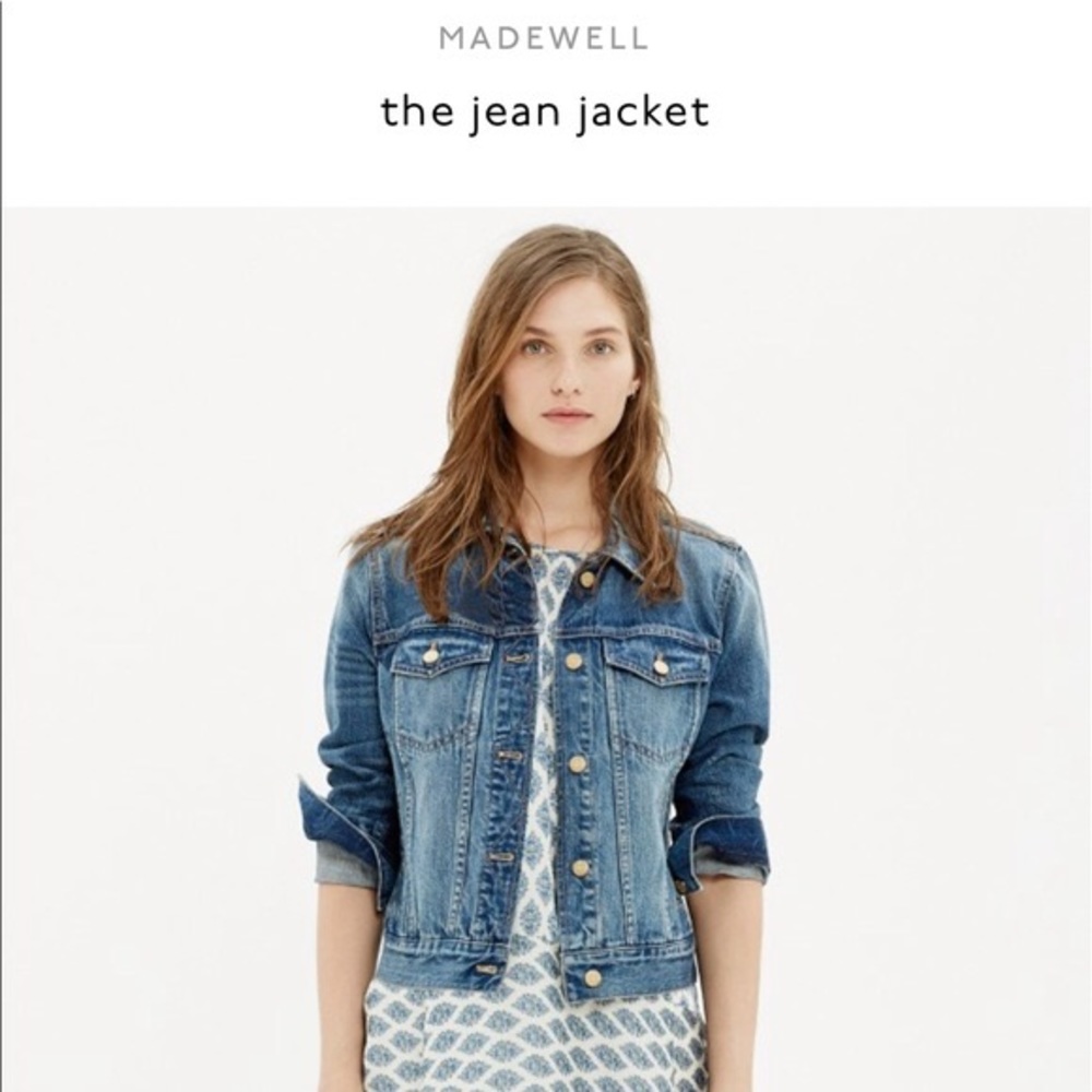 Madewell The Jean Jacket Style #A3196 XS Denim